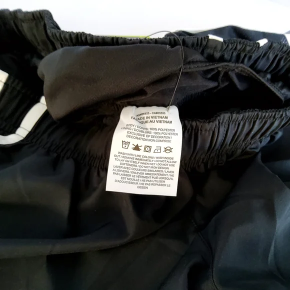 (NEW) Nike Womens Dri-Fit Running Shorts Black & White Mesh Sides Liner Size XS - Picture 5 of 7